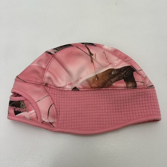 Huntworth Beanie Hat Cap Pink Camo Thermal Ponytail Hunting Hunter Camouflage - Picture 7 of 11
